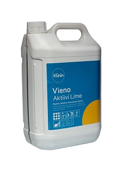 Универсальное моющее средство Klinin Vieno Aktiivi Lime 5л, с ароматом лайма, для водостойких поверхностей, T7504.005