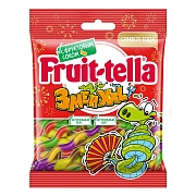 Мармелад жевательный Fruittella Змеи XXL с фруктовым соком, 70г
