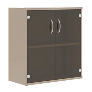 Шкаф со стеклянными дверьми СТ-3.2 Мокачино 770х365х823 IMAGO