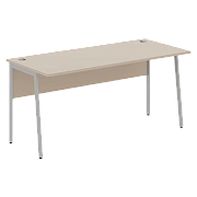 Стол прямой СП-4P Мокачино/Алюминий 1600х720х755 IMAGO PLUS