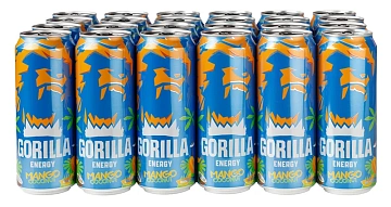 Энергетический напиток Gorilla Mango-Coconut, 450мл
