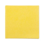 Салфетка хозяйственная Tts Free-T 38х40см, желтая, микрофибра с абразивным уголком, 10шт, TCH601030
