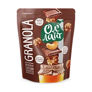 Гранола-мюсли Ол`лайт Медовая с шоколадом и орехами, 280г