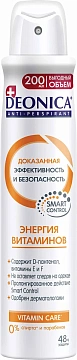 Антиперспирант Deonica Энергия витаминов аэрозольный, 200мл