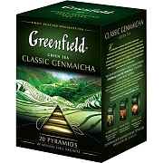 Чай Greenfield Genmaicha зеленый фольгир. 20пак/уп 1155-08