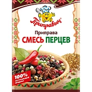 Приправа Приправыч смесь перцев, 15г