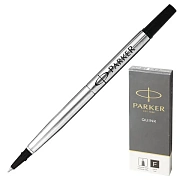 Стержень для ручки-роллера PARKER 'Quink RB', металлический 116 мм, линия письма 0,5 мм, черный, 1950277