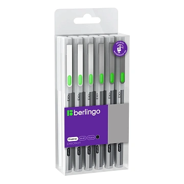 Линер пигментный Berlingo 'Precision' черный, кисть