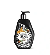 Жидкое мыло с дозатором Адрия 385мл, кокос-миндаль