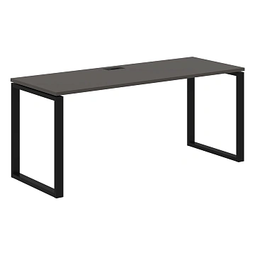 Стол прямой EQST 1767 Мокко/Черный 1760х670х750 EDIS