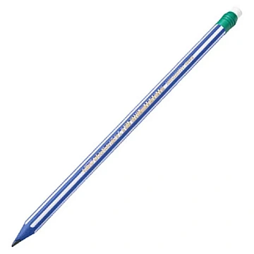 Карандаш чернографитный BIC Evolution Stripes с ластиком