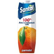 Сок SANTAL (Сантал), апельсиновый, 1 л, для детского питания, тетра-пак, 547714