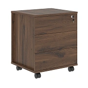 Тумба мобильная EMC-3D.A Дуб Денвер темный 520х450х605 EDIS