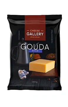 Сыр Cheese Gallery Гауда полутвердый 45%, 200г
