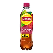 Холодный чай Lipton со вкусом малины, 500мл