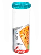 Банка для хранения Lock & Lock Interlock 1.6л, 26 х 9.5 х 9.5см