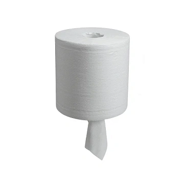 Протирочный материал Kimberly-Clark WypAll L20, 7303, для сильных загрязнений, в рулоне, 125м, 2 слоя, белый