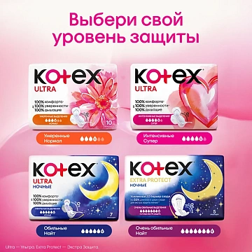 Прокладки Kotex Ultra Dry&Soft Super Duo, 16шт