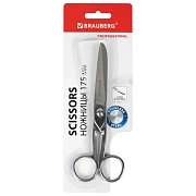 Ножницы цельнометаллические BRAUBERG 'Professional', 175 мм, классической формы, 237102