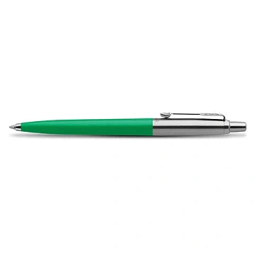 Ручка шариковая PARKER 'Jotter Orig Green', корпус зеленый, нержавеющая сталь, блистер, синяя, 2076058