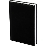 Ежедневник недатированный черный, А5,148x218, 352стр, Agenda