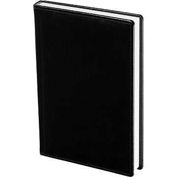 Ежедневник недатированный черный, А5,148x218, 352стр, Agenda