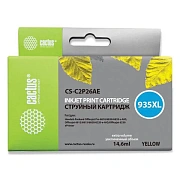 Картридж струйный CACTUS (CS-C2P26AE) для HP Officejet Pro 6830/6230, желтый