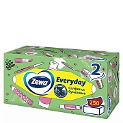 Косметические салфетки Zewa Everyday 2 слоя, 250шт