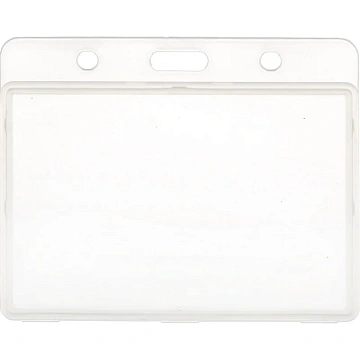 Бейдж школьника горизонтальный 79x99x5 мм, БЖ01, 10 шт/упак