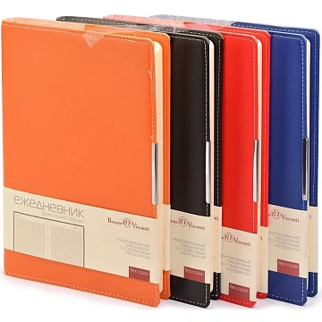 Ежедневник недатированный А5 METROPOL (СИНИЙ)3-491/01