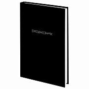Ежедневник недатированный А5 145х215 мм, ламинированная обложка, 160 л., STAFF, 'Black Style', 11556