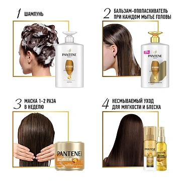 Бальзам-ополаскиватель Pantene Интенсивное восстановление, 900мл