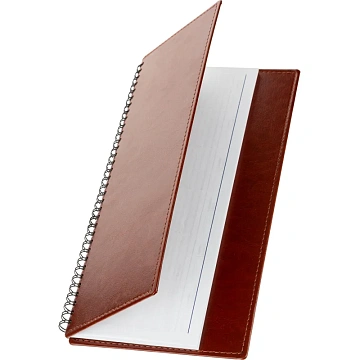 Планинг недатированный ,коричн, 303х150 мм,  120стр,Agenda