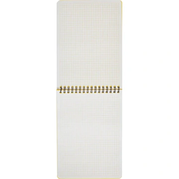 Блокнот А5,60л,кл,спир,пласт.обл,тонир.бл. Attache Bright colours Желтый