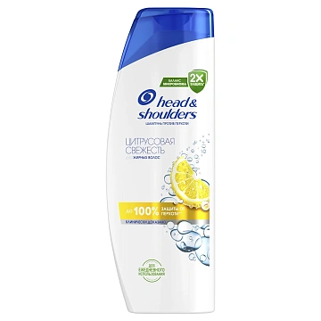 Шампунь Head & Shoulders против перхоти цитрусовая свежесть, 360мл