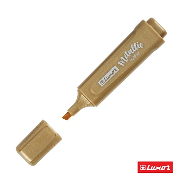 Текстовыделитель Luxor 'Textliter Metallic' золото, 1-5мм