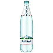 Вода Borjomi минеральная природная лечебно-столовая газированная, 1.25л