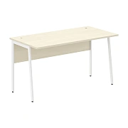 Стол прямой СП-3P Клен*/Белый 1400х720х755 IMAGO PLUS