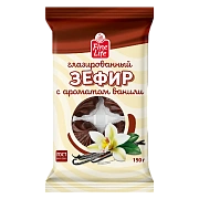 Fine Life Зефир глазированный ваниль, 190г