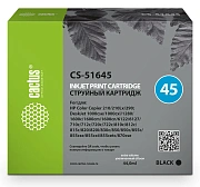 Картридж струйный Cactus CS-51645 №45, 23мл, черный