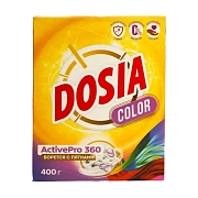 Стиральный порошок для всех типов стирки и тканей 400 г, DOSIA 'Optima Color', 3265602