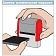 Сменная подушка круглая Colop для Colop Printer R45/R45-Dater/R2045 и Trodat 46045/5215, красная, Е/R45