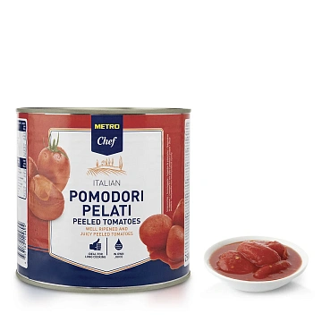 METRO Chef Томаты очищенные в томатном соку, 2.5кг