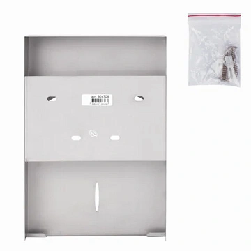 Диспенсер для покрытий на унитаз LAIMA PROFESSIONAL INOX, 1/4 сложения, нержавеющая сталь, матовый,