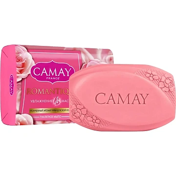 Мыло туалетное 85 г, CAMAY 'Французская роза'