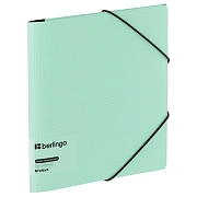 Папка на резинке Berlingo 'Instinct' А5, пластик, 600мкм, мятный