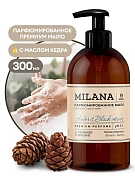 Мыло жидкое парфюмированное Milana Amber&Black Vetiver 300мл