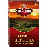 Чай Майский Сердце Цейлона черный, листовой, 100г