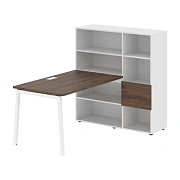 Рабочая станция ELRST 1213 Дуб Денвер тёмный/Белый 1790х1250х1355 EDIS