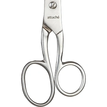 Ножницы Attache Metal 155 мм, ассиметричные ручки,цельнометаллические